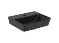 Produktbild: Ideal Standard Connect Air Handwaschbecken E0307V3 mit Hahnloch, 40 x 35 x 15 cm, schwarz matt