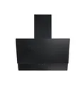 Produktbild: Dunstabzugshaube Schräghaube Kopffrei 60 cm Schwarz Wandhaube Respekta