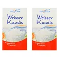 Produktbild: 2x 500g Südzucker Weisser Kandis Zucker Tee Liköre Aufgesetzer Süße