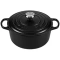 Produktbild: Le Creuset Signature Bräter rund 24 cm schwarz