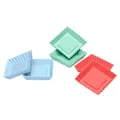 Produktbild: LURCH FlexiForm Tortelett Quader 6er Set Pastel Mix