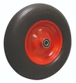 Produktbild: Schubkarrenrad 100x400 Gummireifen PU pannensicher Schubkarren Reifen unplattbar