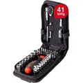 Produktbild: Wiha Steckschlüsselsatz Bit Set 1/4 Zoll 40 Teilig Inklusive Funktionstasche Mit Gürtelclip I Werkzeuggürteltasche (44684)