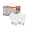 Produktbild: 4er-Pack Osram Extrem leistungsstarke E27 LED Lampe 10W wie 75W Warmweißes Licht
