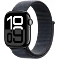 Produktbild: Apple Watch 10 42mm GPS Alu Sport Loop diamantschwarz/tinte