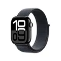 Produktbild: Apple Watch Series 10 GPS, 42 mm Aluminiumgehäuse Diamantschwarz, #1907403