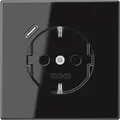 Produktbild: JUNG LS1520-18CSW m.USB Typ C Steckdose SCHUKO (LS1520-18CSW)