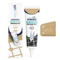 Produktbild: Fugenmörtel - Fugenreparatur Set, Reparieren und Erneuern, Schnell Trocknendes Reparaturset für Fliesenfugen - Restaurieren Von Kachelfugen, Natürlich - mit Spachtel (Beige)
