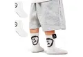 Produktbild: von Jungfeld Tennissocken Smiley Kids Sportsocken Bio-Baumwolle Unisex (2-Paar, 2er-Pack)