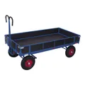 Produktbild: VARIOfit Handpritschenwagen mit Bordwand Luftbereifung 1.585 x 780 mm Traglast 1.000 kg