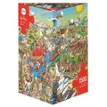 Produktbild: 298906 - History River, Cartoon im Dreieck, 1500 Teile - Puzzlegröße 60 x 80 cm