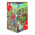 Produktbild: HEYE Spiel, Puzzle - History River, Prades - Triangular 1500 Teile