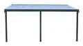 Produktbild: Floraworld Terrassenüberdachung II mit 3 Standfuß 496 x 303 x 206/258 cm anthrazit