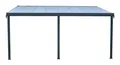 Produktbild: Floraworld Terrassendach, Terrassenüberdachung II m. 3 Standfuß 496 x 303 x 206/258 cm anthrazit