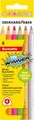 Produktbild: Eberhard Faber 518306 - Buntstifte Set TRI Winner, 6 Farbstifte in Neon Farben,