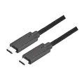 Produktbild: BACHMANN Verbindungskabel USB-C 3.1 Gen2, PD 100W, schwarz, 1 m