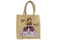 Produktbild: Domelo Handtasche Kinder Handtasche Mädchen Jute Tasche kleine Schultertasche, Deutsch Designer