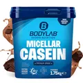 Produktbild: Bodylab24 Casein Micellar Schokolade 1750g, 100% pures Casein, reich an BCAA-Aminosäuren, langes Sättigungsgefühl, unterstützt den Muskelaufbau und -erhalt, ideal während einer Eiweiß-Diät