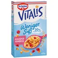 Produktbild: Vitalis Weniger süß Knusper Himbeere 0,425Kg