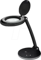 Produktbild: GB 65576 - Lupenleuchte, LED, Ø 100 mm, 3 Dioptrien, schwarz