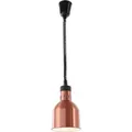 Produktbild: KBS Infrarot Heizlampe Kupfer eloxiert inkl. Leuchtmittel 175x175x250 mm 230Volt