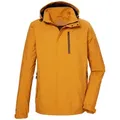Produktbild: Killtec Outdoorjacke KOS 52 MN JCKT Funktionsjacke: wind- und wasserdicht, atmungsaktiv, abnehmbare Kapuze goldfarben|orange XXXL (56)
