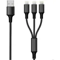 Produktbild: 2GO 797155 Lightning-Kabel 1,5 m Schwarz