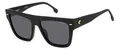 Produktbild: Carrera 3016/S BLACK/GREY 55/17/140 Damen Sonnenbrillen