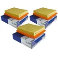 Produktbild: 3x MAHLE / KNECHT Luftfilter LX 1458 Air Filter