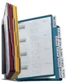 Produktbild: DURABLE Fächermappe Sichttafelwandhalter Vario wall 20 Tafeln sortiert