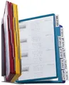 Produktbild: DURABLE Fächermappe 00 Sichttafelsystem VARIO® WALL 20 - Wandhalter 20 Sichttafeln A4 hell