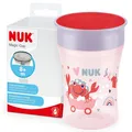Produktbild: NUK Magic Cup Trinklernbecher | 8+ Monate | 230 ml | auslaufsicherer 360°-Rand