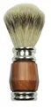 Produktbild: Rasierpinsel Palisander Holz mit Metall 100% Silberspitze Dachshaar (gr.)
