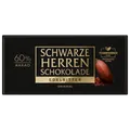 Produktbild: Schwarze Herren Schokolade Edelbitter Original 100g