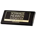 Produktbild: (21,70€/1kg) Schwarze Herren Schokolade 100g Tafel