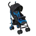 Produktbild: Chicco Echo Leichter Zusammenklappbarer Kinderwagen von 0 Monaten bis 22 kg, Kompakter Kinderbuggy mit Frontbügel, Schlafposition, Regenschirmverschluss, Verstellbarer Sonnenschirm
