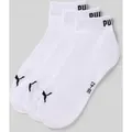 Produktbild: PUMA Damen Sneakersocken im 3er-Pack in Weiss, Größe 39/42