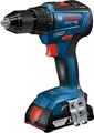 Produktbild: Bosch GSR 18V-55 1750 RPM Ohne Schlüssel 1 kg Schwarz, Blau