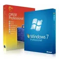 Produktbild: Windows 7 Professional + Office 2010 Professional Download + LizenzschlÅssel