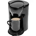 Produktbild: Clatronic Kaffeemaschine KA 3356, mit Kaffeetasse, 140ml, 300 Watt, schwarz, für 1 Tasse