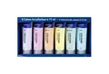Produktbild: Stylex Acrylfarbe Pastell Acrylfarben im Set, 6 Tuben á 75 ml - Malfarbe Basteln Künst