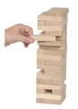 Produktbild: Geschicklichkeitsspiel WACKELTURM Stapelturm Stapelspiel Holzstein-Spiel NEU