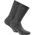 Produktbild: Rohner Advanced Socks Unisex Trekking Socken - Fibre light supeR, Trekking Light Anthrazit 2 Paar (2x1P) 39-41