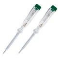 Produktbild: 2x VDE Stromprüfer Spannungsprüfer Phasenprüfer 140mm 200-250V Schraubendreher