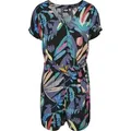 Produktbild: URBAN CLASSICS Jumpsuit Urban Classics Damen Ladies Short Viscose Belt Jumpsuit (1-tlg) schwarz 5XL (54/56)