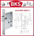 Produktbild: BKS Einsteckschloss / Fallenschloss 1307 20/55/8 mm DIN links rechts DIN 18251-1