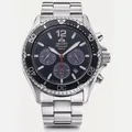 Produktbild: Orient Mako Solar Chronograph Quarz schwarzes Zifferblatt Stahl Herrenuhr RA-...