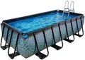 Produktbild: EXIT Framepool (Set, 3-tlg), BxLxH: 200x400x100 cm, mit Sandfilterpumpe und Sicherheitsleiter
