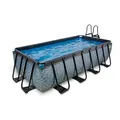 Produktbild: EXIT Stone Pool 400x200x100cm mit Sandfilterpumpe grau 30174200
