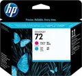 Produktbild: HP C9383A|72 Druckkopf magenta +cyan, Inhalt 130 ml für HP